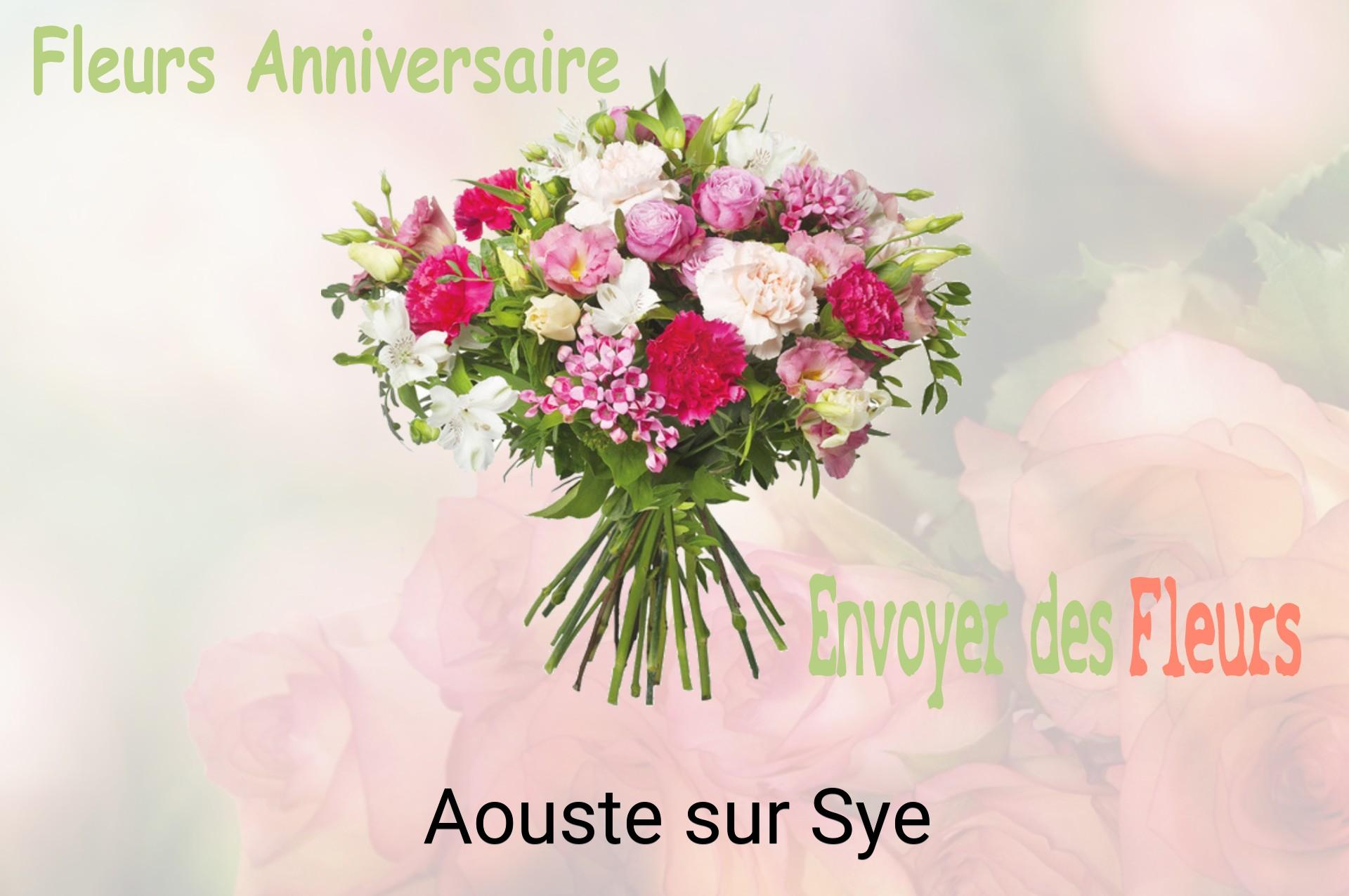 Bouquet de fleurs d’anniversaire livré à Aouste-sur-Sye