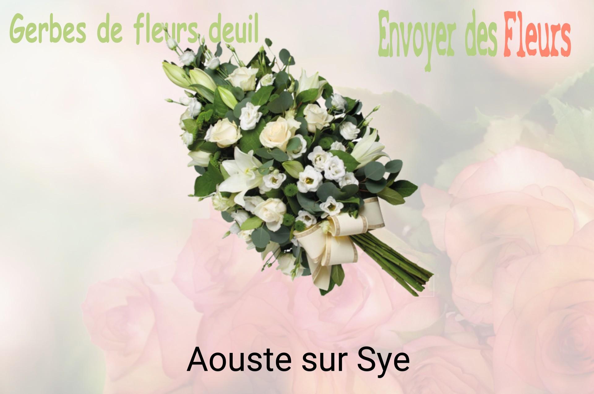 Gerbe de fleurs de deuil livrée à Aouste-sur-Sye